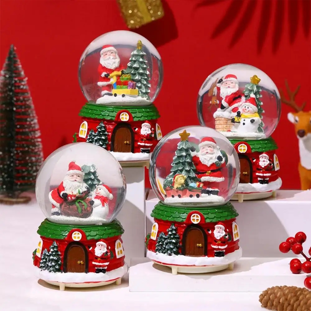 Snow Globe Musical - Fantasy LED Christmas Musical Snow Globe