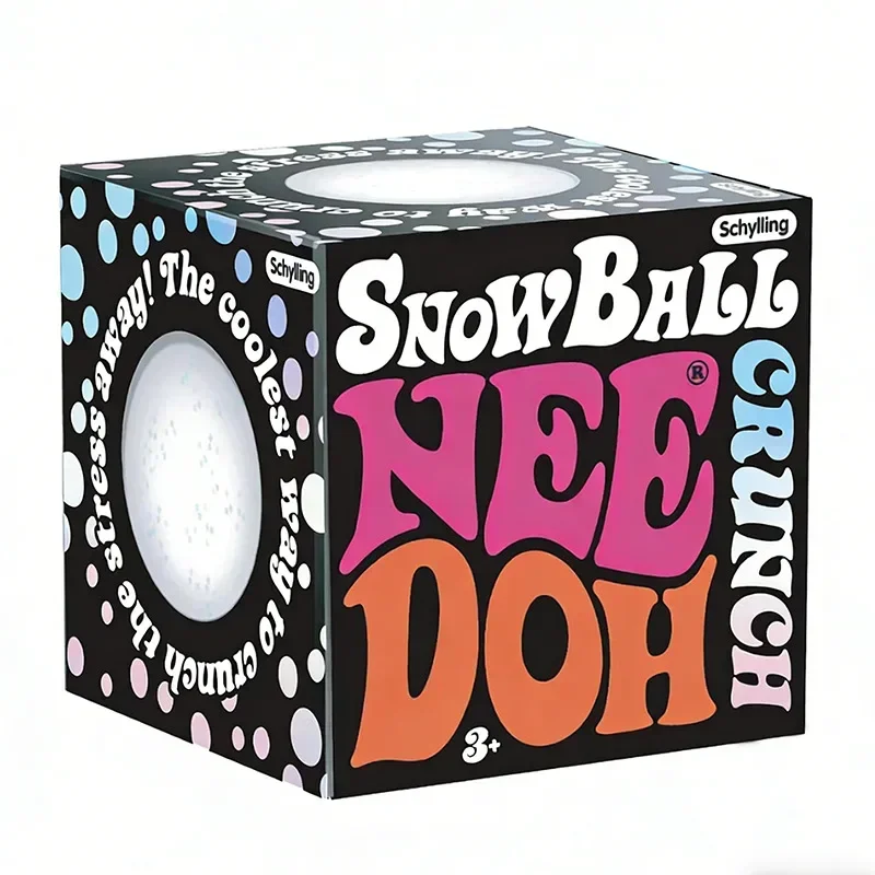 Snow Globe Musical - 2026 New NeeDoh Snow Ball Crunch
