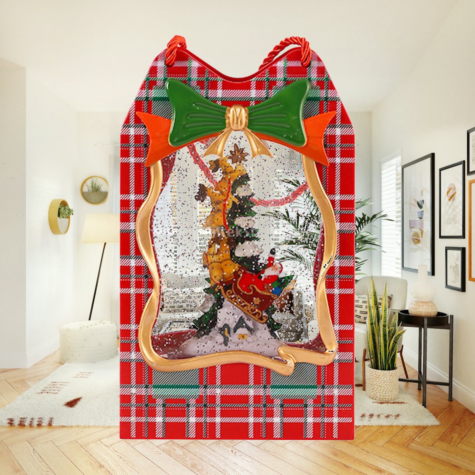 Snow Globe Musical - Christmas Musical Snow Globe Tabletop Ornament