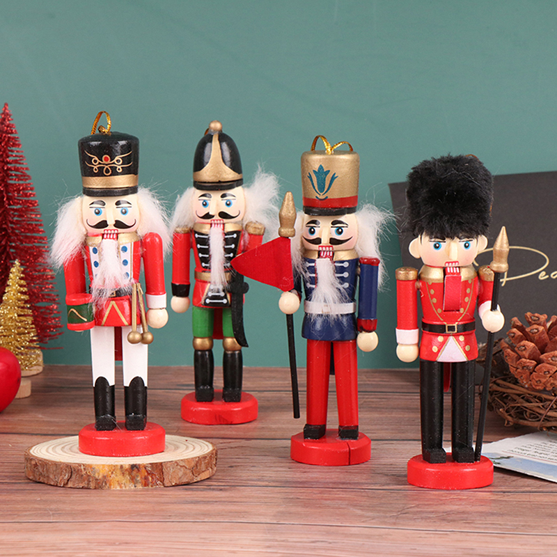 13CM Nutcracker Puppet Soldier - Nutcracker Figurine ulasan dan harga