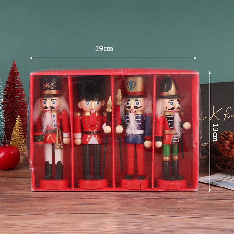 13CM Nutcracker Puppet Soldier - Nutcracker Figurine ulasan dan harga