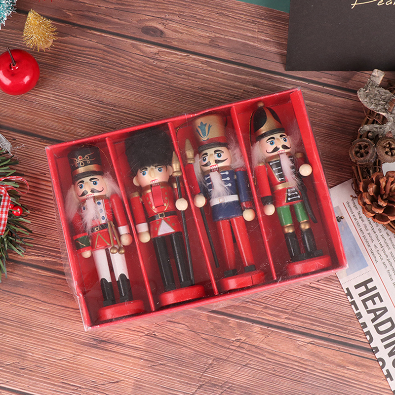 13CM Nutcracker Puppet Soldier - Nutcracker Figurine ulasan dan harga