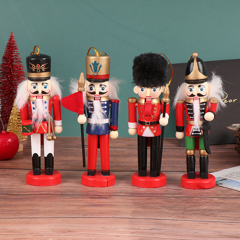 13CM Nutcracker Puppet Soldier - Nutcracker Figurine ulasan dan harga