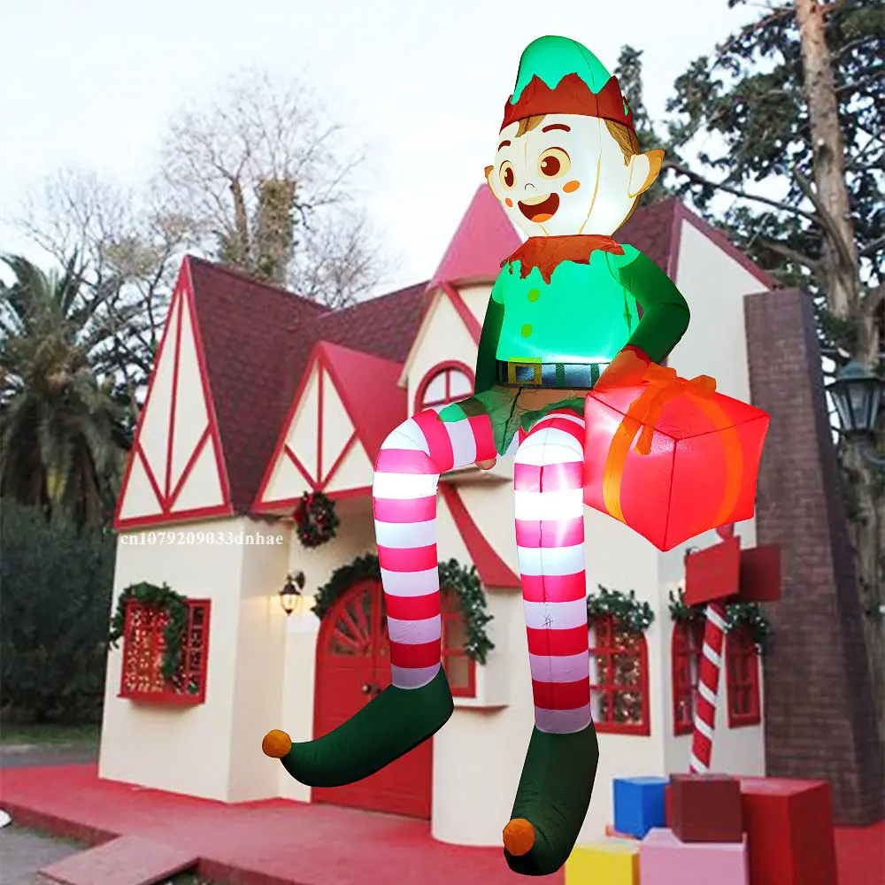 8FT Christmas Inflatable Trim  - Christmas Lights Outdoor ulasan dan harga