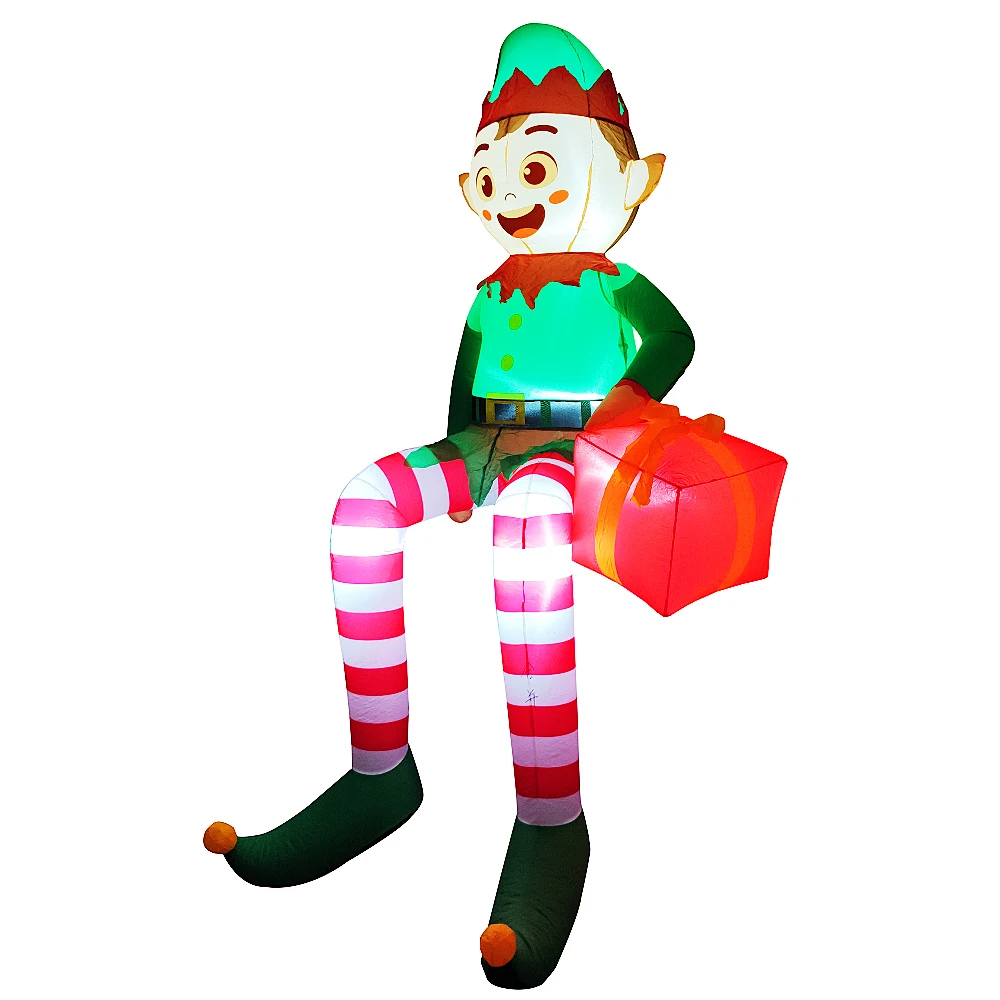 8FT Christmas Inflatable Trim  - Christmas Lights Outdoor ulasan dan harga