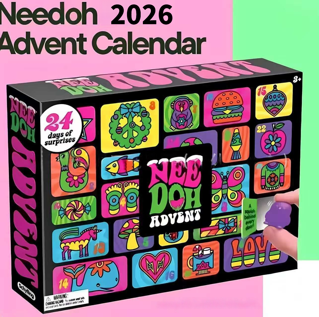 Nee Doh Advent Calendar 24Pcs  - Advent Calendar Gift ulasan dan harga
