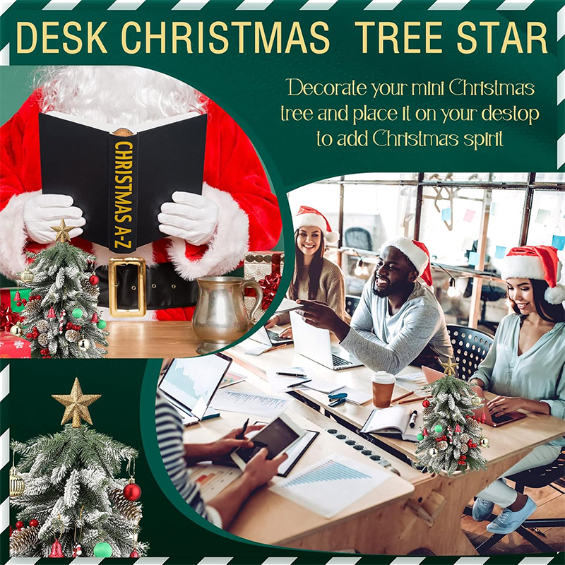 5Pcs 15/20cm Christmas Tree To - Star Tree Topper ulasan dan harga