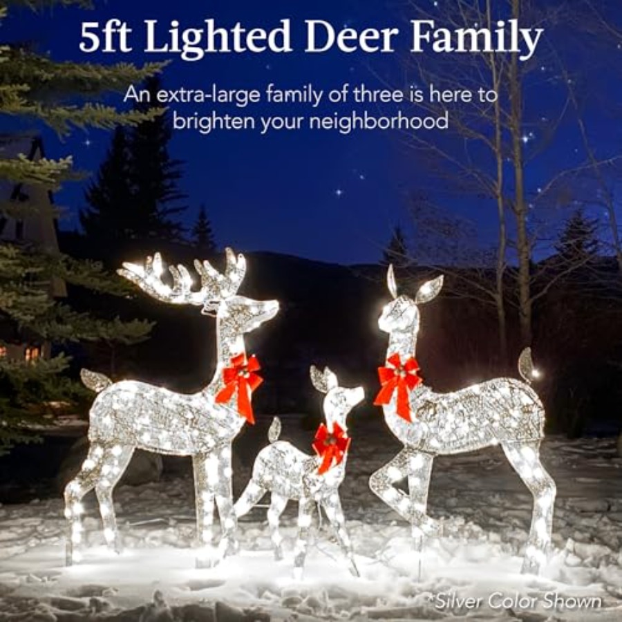 Outdoor yard decoration: 3-pie - Christmas Lights Outdoor ulasan dan harga
