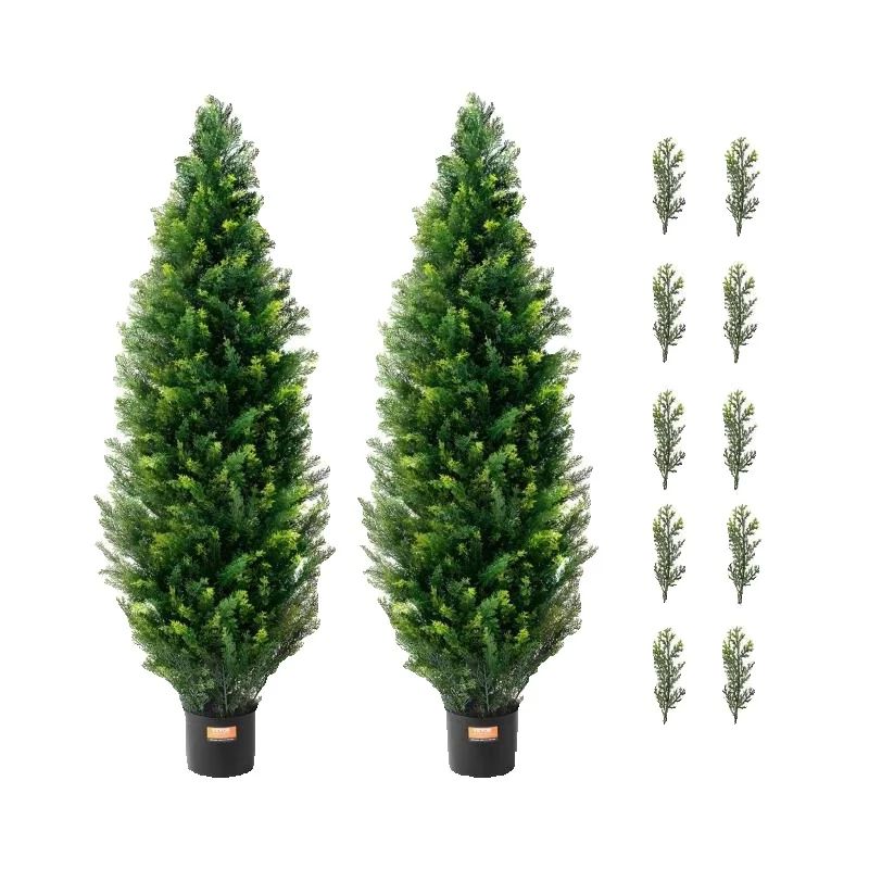 SucceBuy Artificial Cedar Topi - Christmas Tree Artificial ulasan dan harga