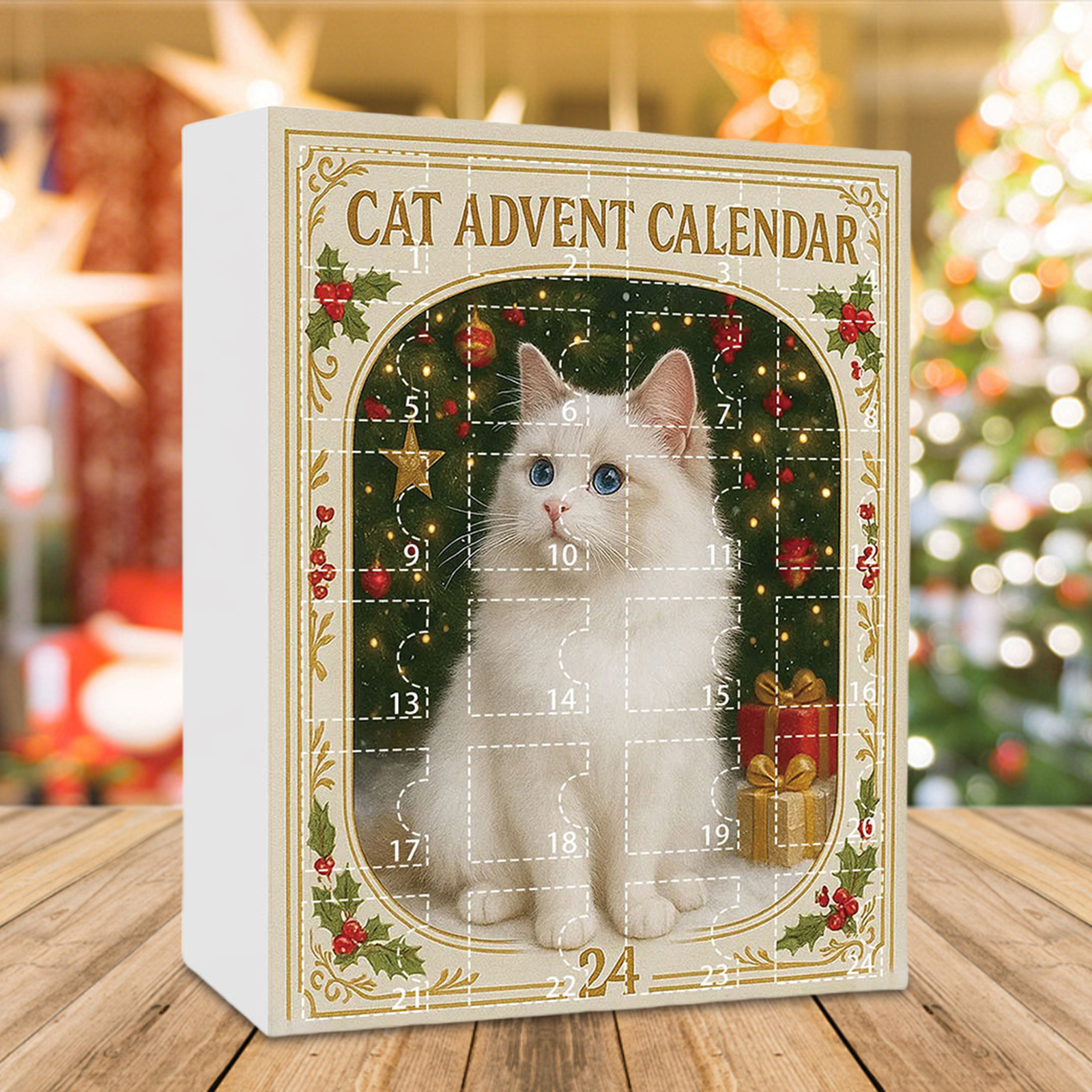 Cat Lovers 24 Days Christmas A - Advent Calendar Gift ulasan dan harga
