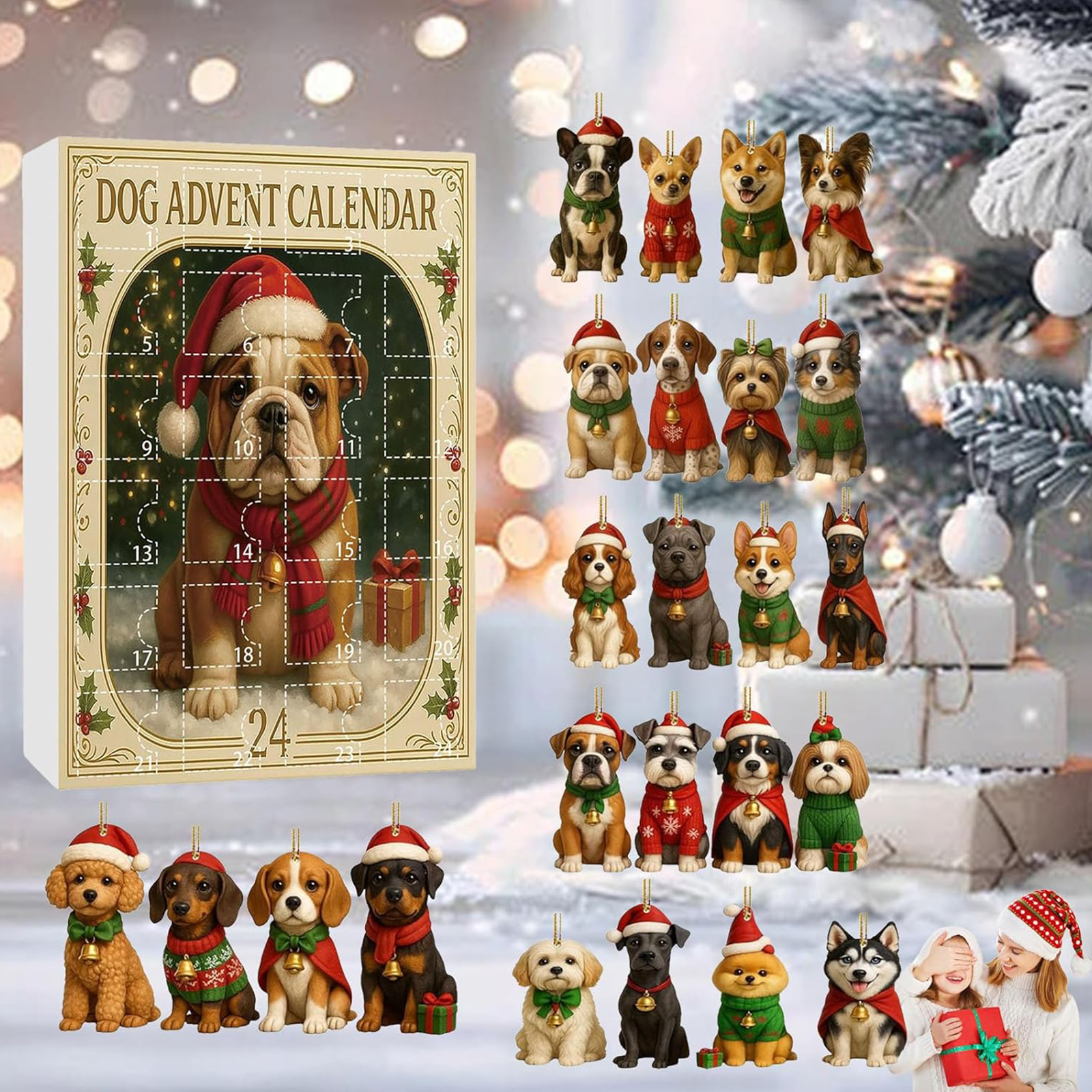Cat Lovers 24 Days Christmas A - Advent Calendar Gift ulasan dan harga