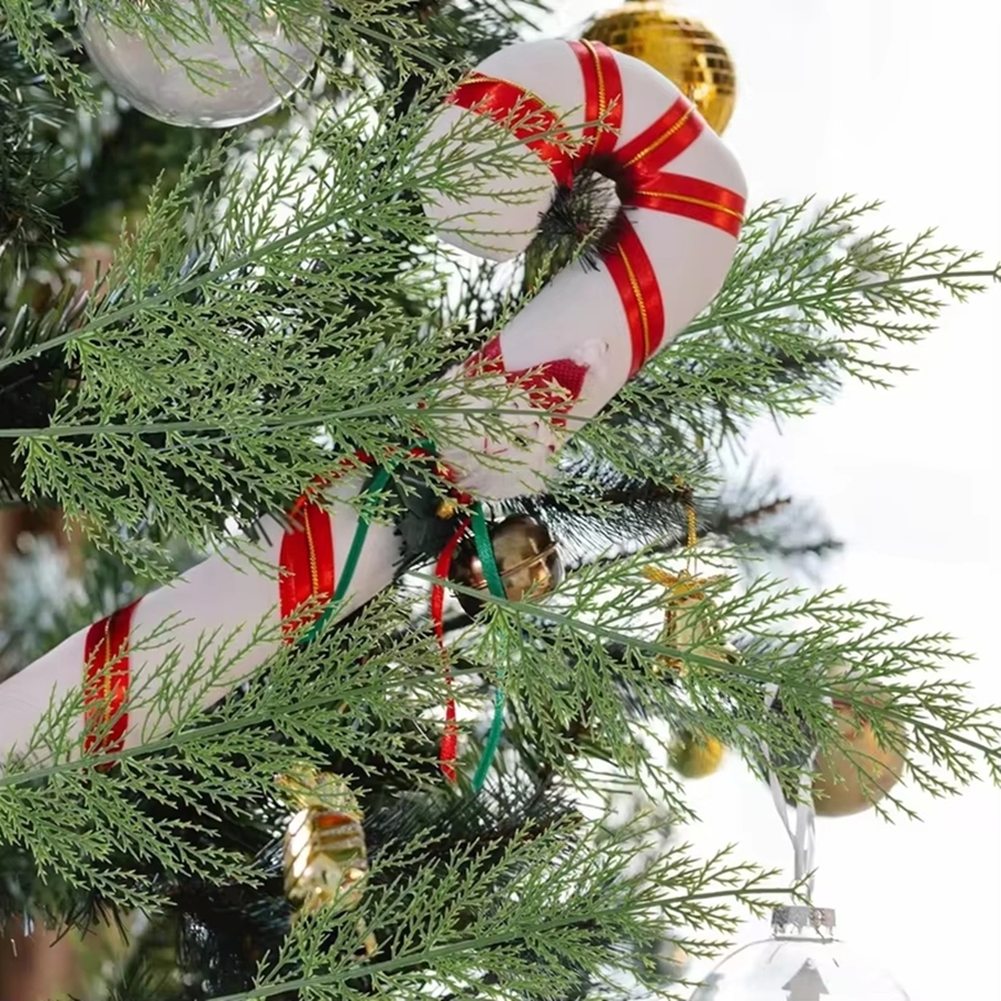 5/10Pcs Artificial Plant Plast - Christmas Tree Artificial ulasan dan harga