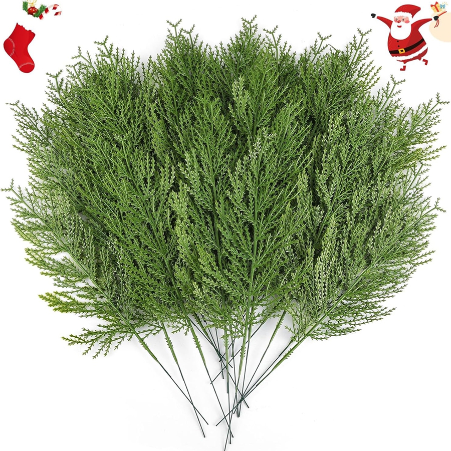 5/10Pcs Artificial Plant Plast - Christmas Tree Artificial ulasan dan harga