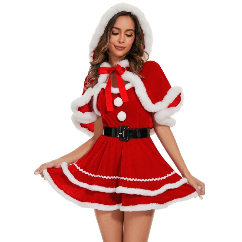 Christmas Women Dress Costume  - Elf Costume Christmas ulasan dan harga