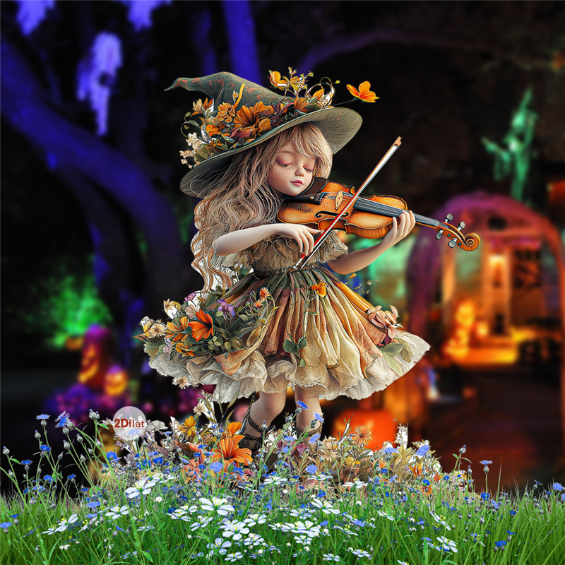 Pcs 2D Acrylic Halloween Elf F - Christmas Lights Outdoor ulasan dan harga
