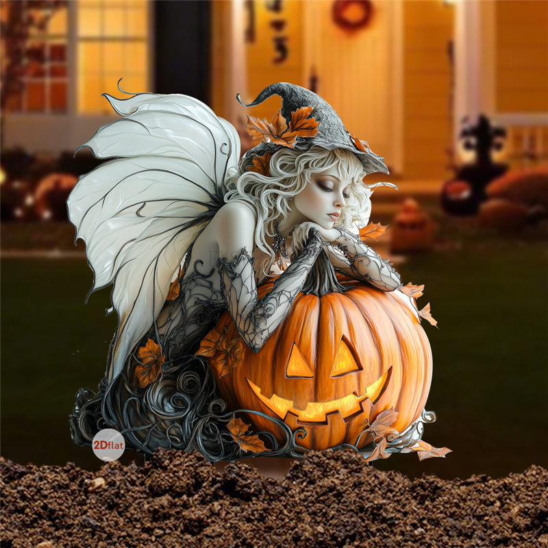 Pcs 2D Acrylic Halloween Elf F - Christmas Lights Outdoor ulasan dan harga