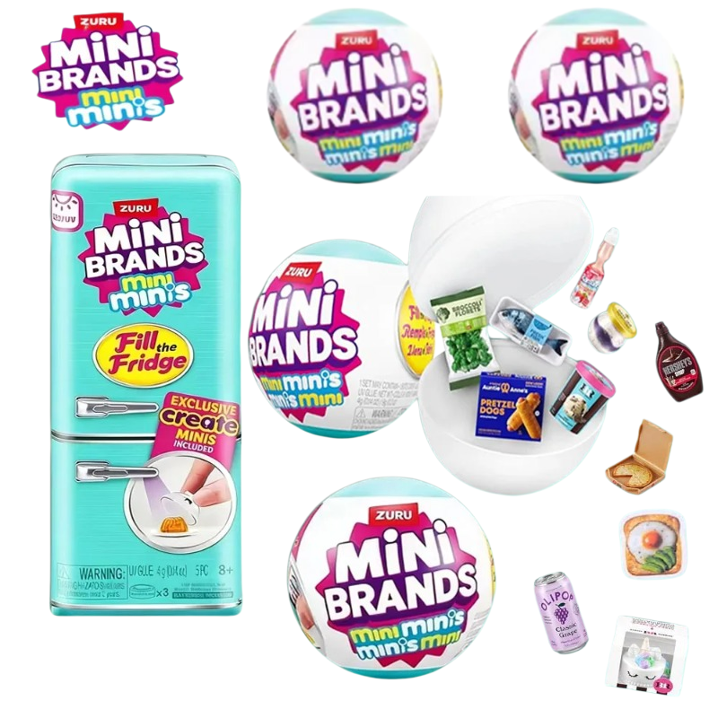 ZURU Mini Brand Surprise Refri - Ornament Ball Set ulasan dan harga