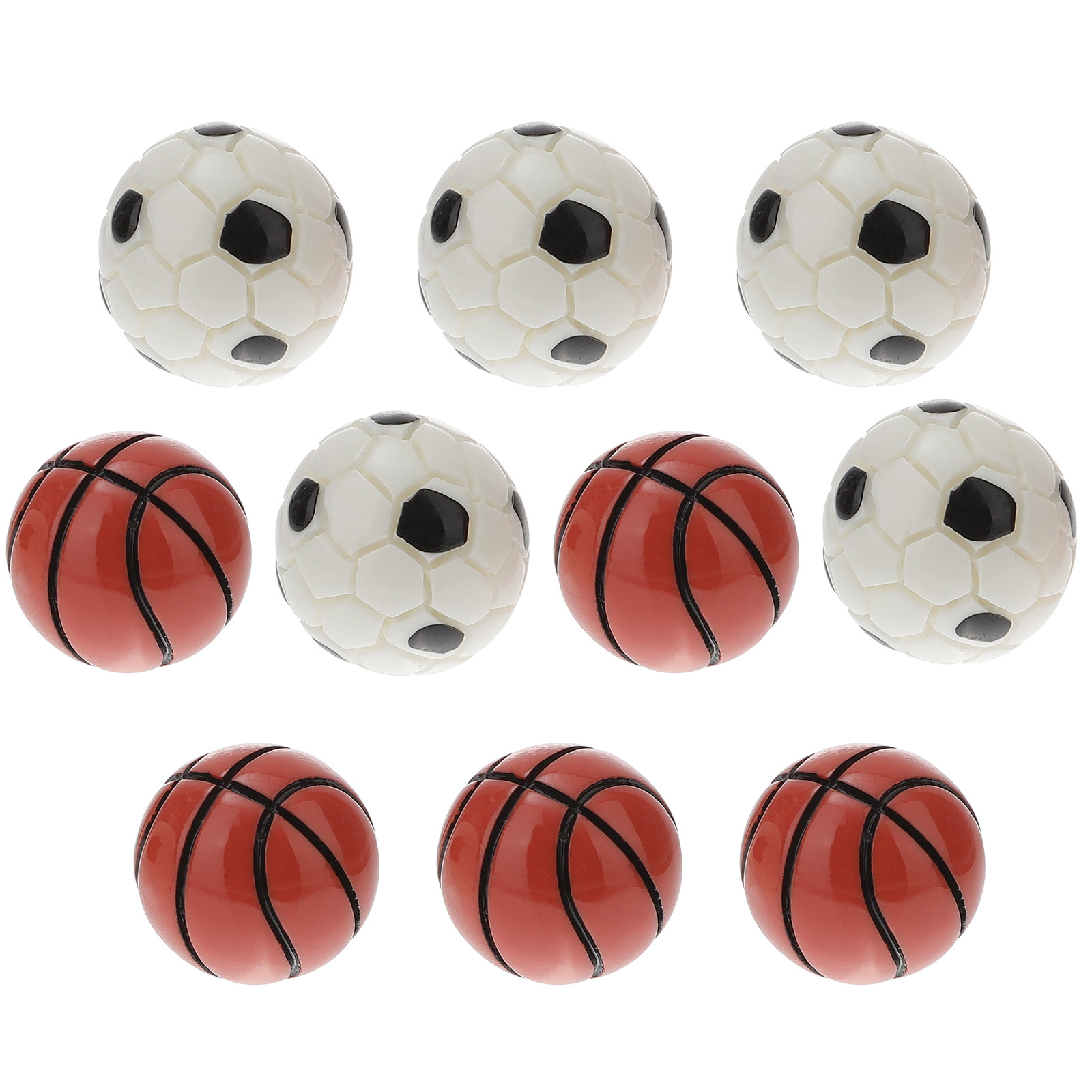10Pcs Mini Football Basketball - Ornament Ball Set ulasan dan harga