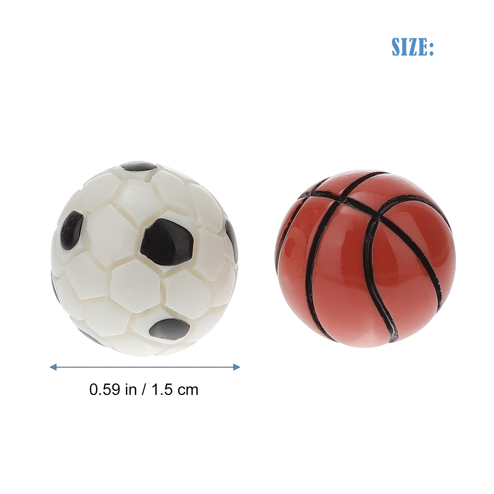 10Pcs Mini Football Basketball - Ornament Ball Set ulasan dan harga