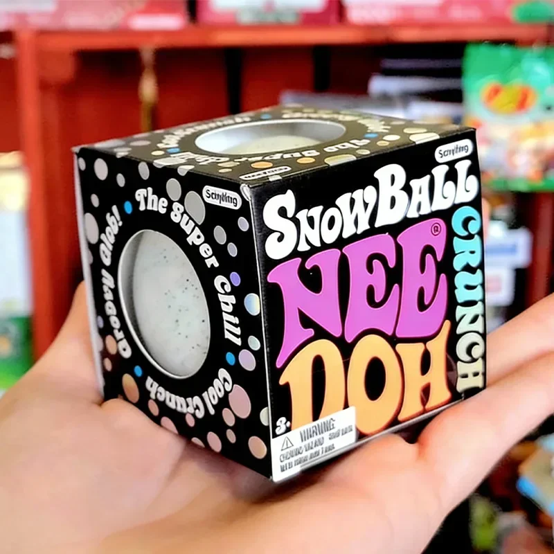 2026 New NeeDoh Snow Ball Crun - Snow Globe Musical ulasan dan harga