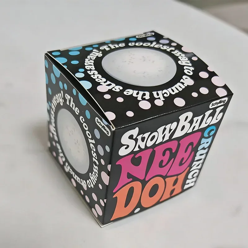 2026 New NeeDoh Snow Ball Crun - Snow Globe Musical ulasan dan harga