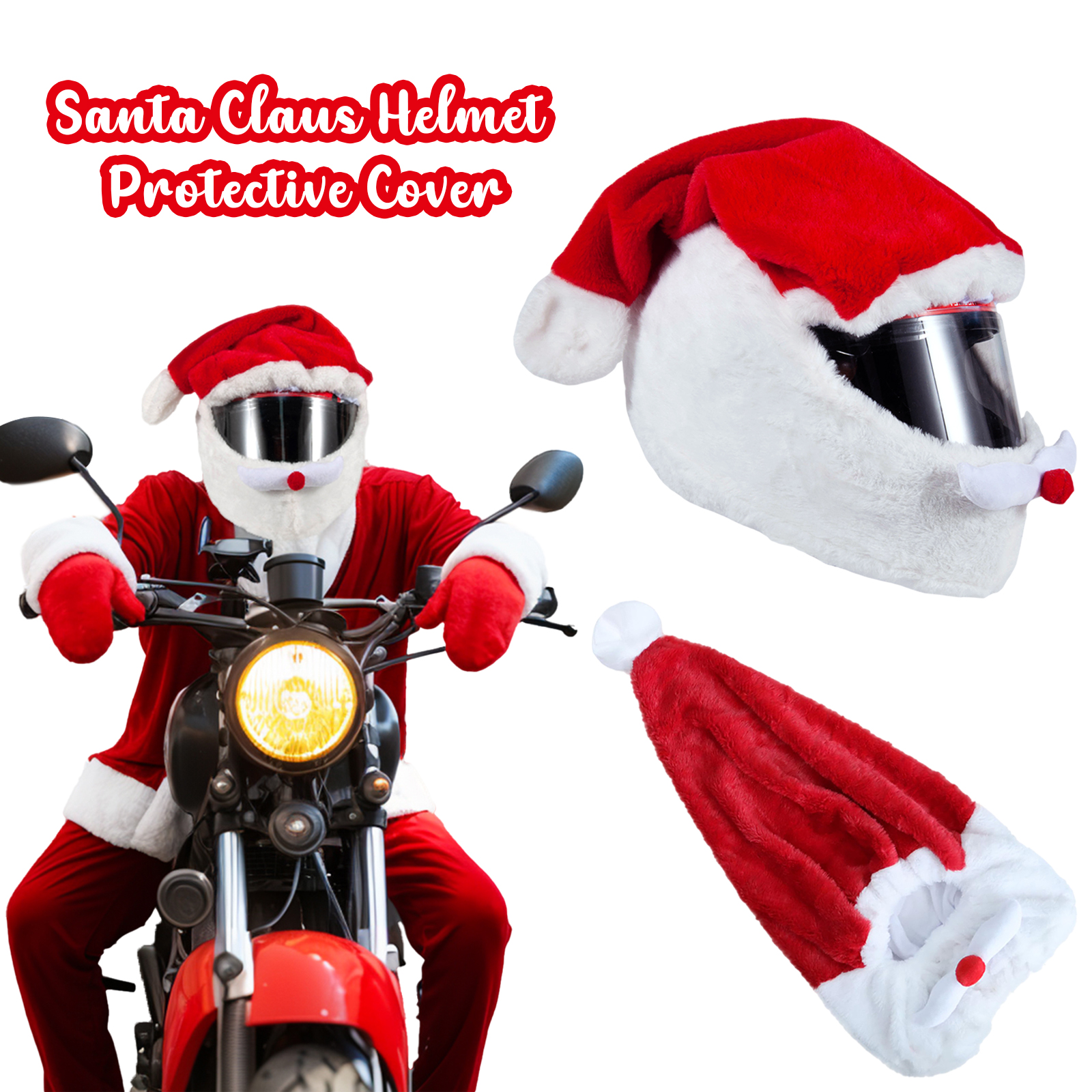 Christmas & Halloween Personal - Santa Hat Plush ulasan dan harga