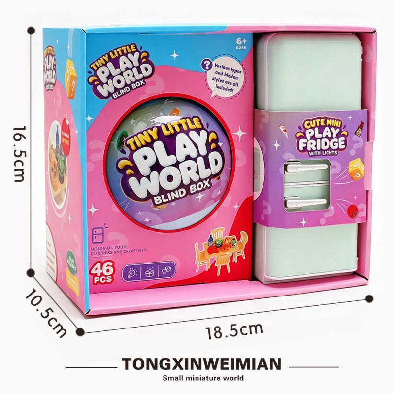 Mini Fridge Blind Bag Set Mini - Ornament Ball Set ulasan dan harga