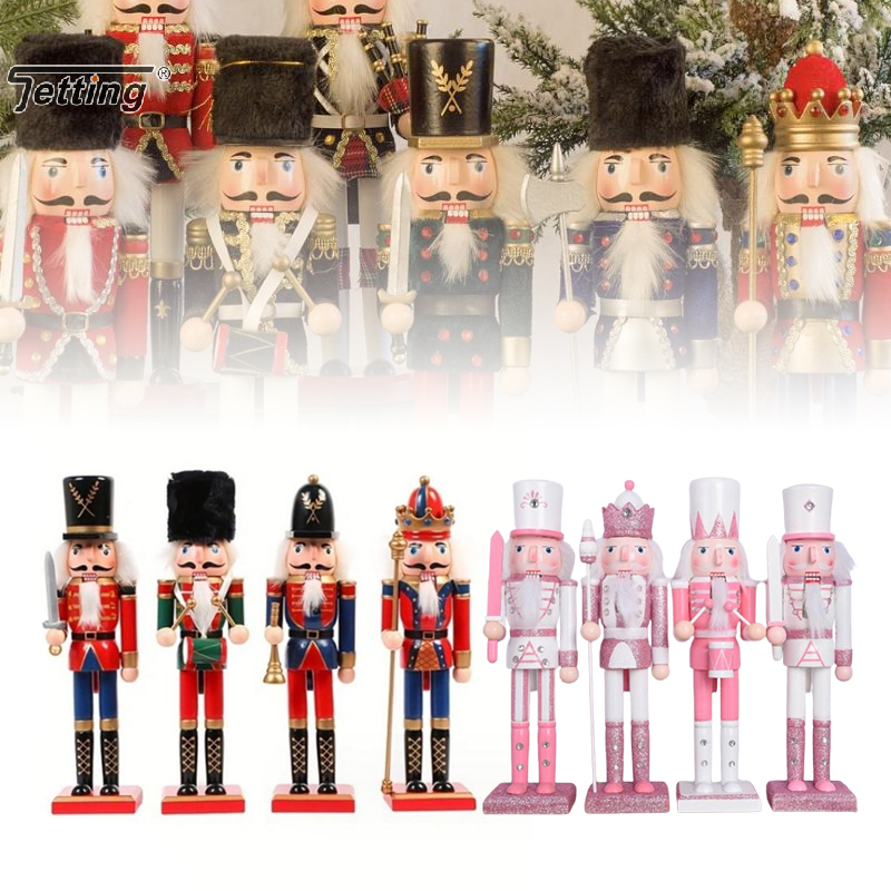 Cartoon Walnut Soldier Figurin - Nutcracker Figurine ulasan dan harga