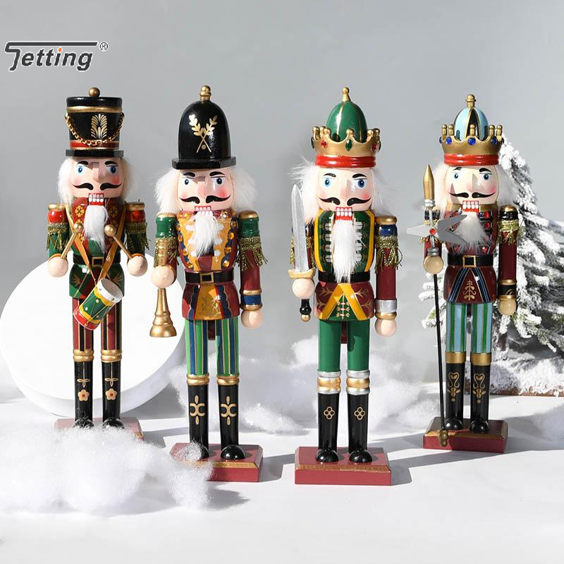Cartoon Walnut Soldier Figurin - Nutcracker Figurine ulasan dan harga