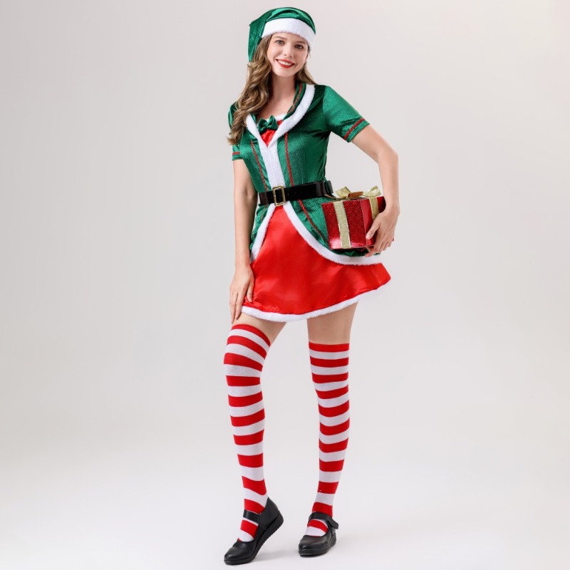 Christmas Cosplay Costume Elf  - Elf Costume Christmas ulasan dan harga