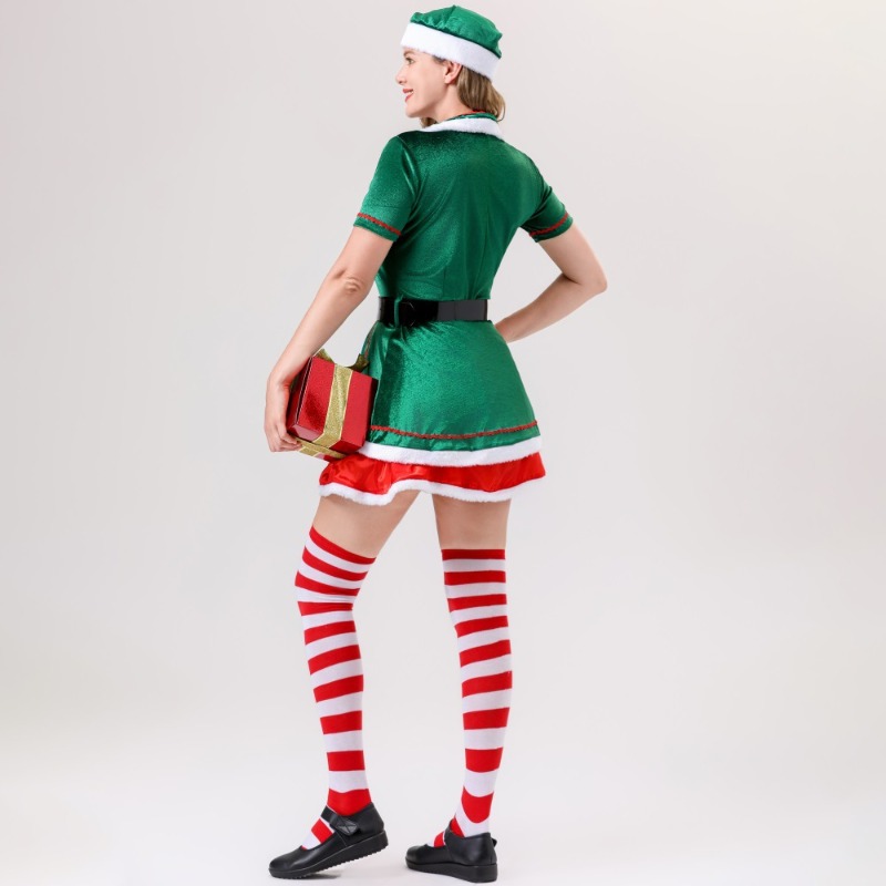 Christmas Cosplay Costume Elf  - Elf Costume Christmas ulasan dan harga
