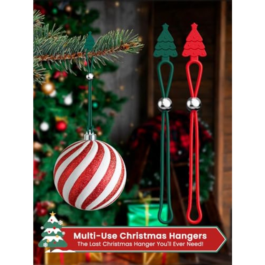 30pcs Christmas Ornament Hooks - Christmas Stocking Hanging ulasan dan harga