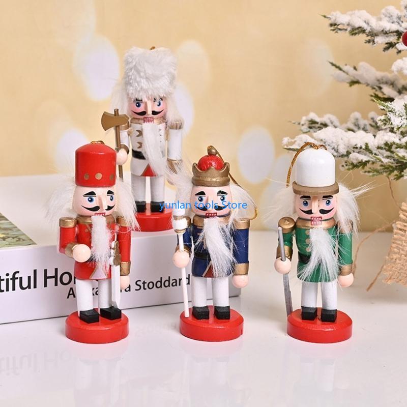 50LB 4Pcs Wooden Nutcracker Ki - Nutcracker Figurine ulasan dan harga