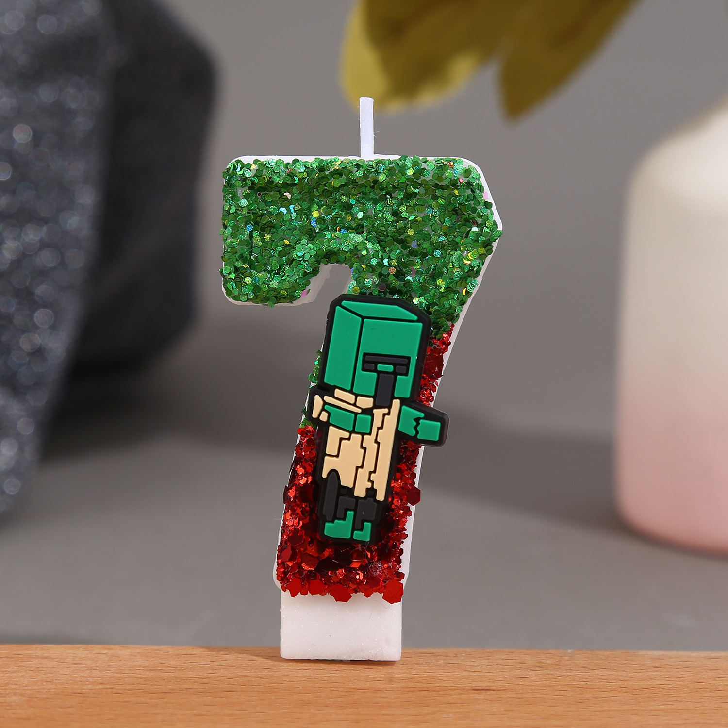 Minecraft Creative Cartoon Num - Holiday Candle Set ulasan dan harga