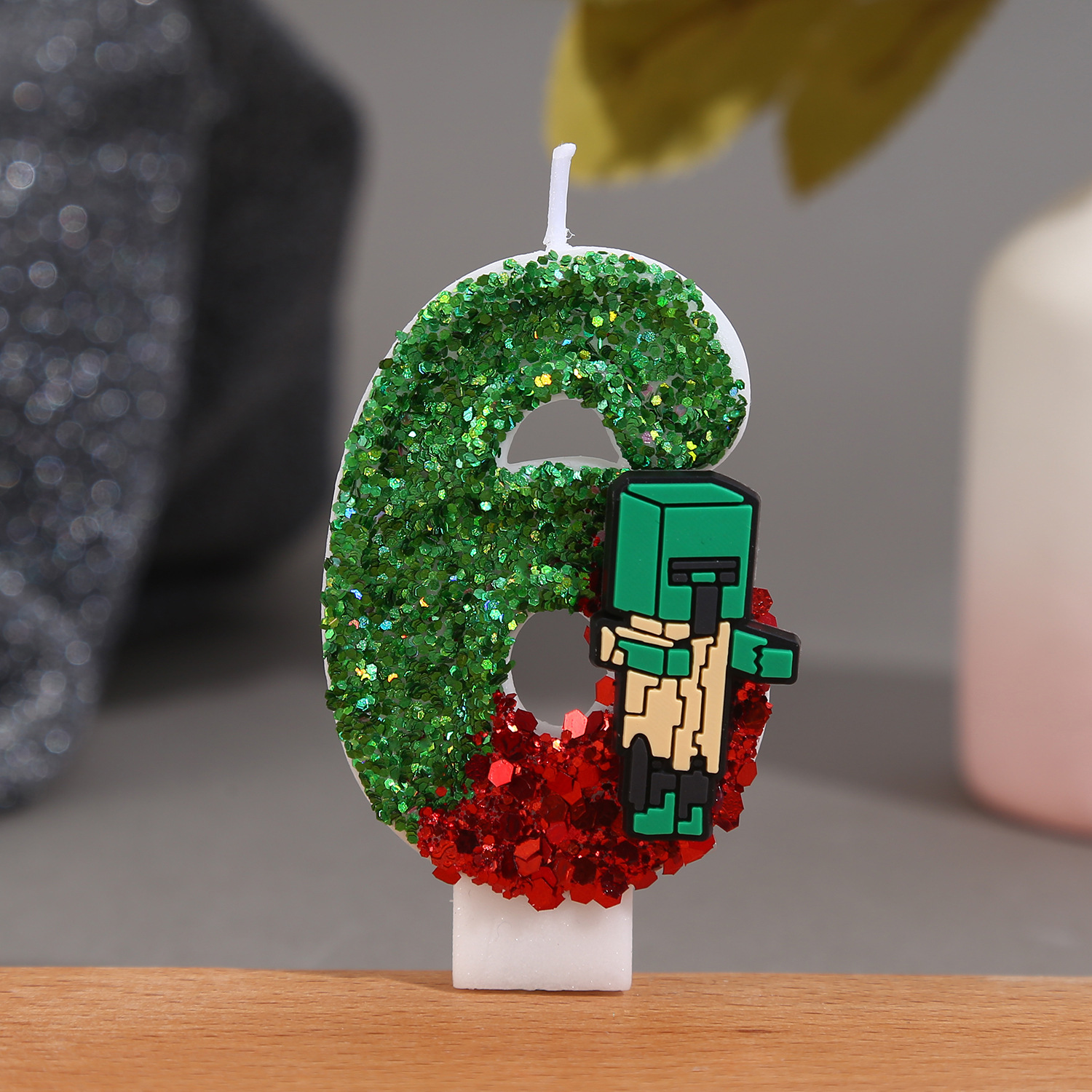 Minecraft Creative Cartoon Num - Holiday Candle Set ulasan dan harga