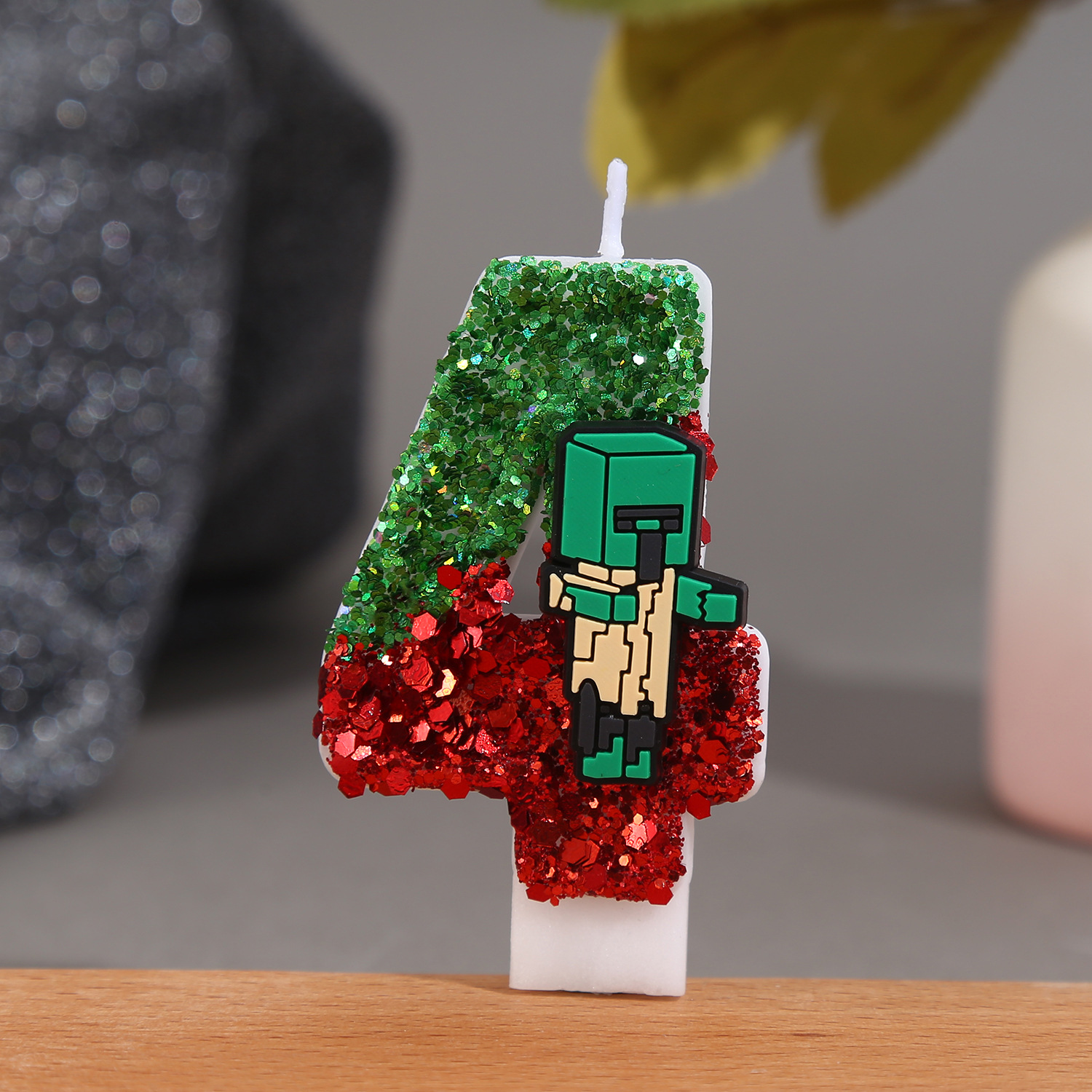 Minecraft Creative Cartoon Num - Holiday Candle Set ulasan dan harga