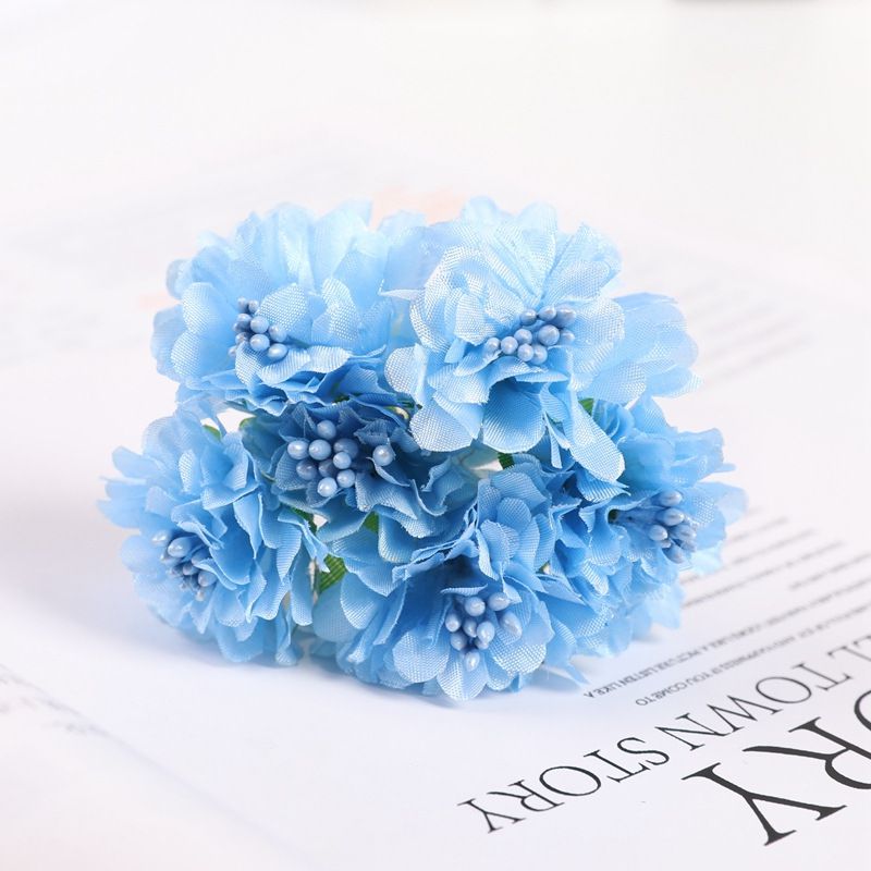 Silk Carnation Artificial Flow - Christmas Wreath Fake ulasan dan harga