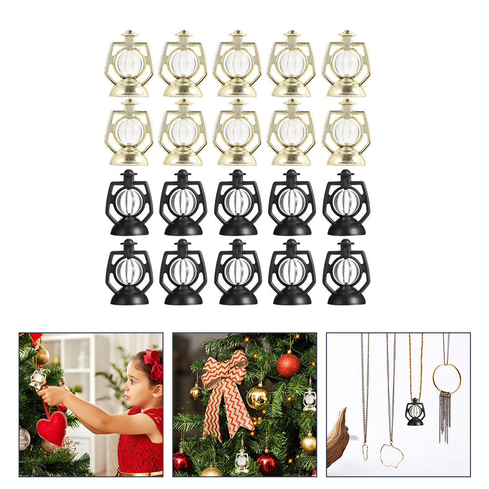 40Pcs Retro Style Oil Lamp Pen - Christmas Tree Artificial ulasan dan harga